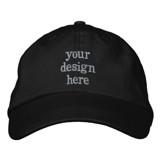 Custom Embroidered Hat (Front)