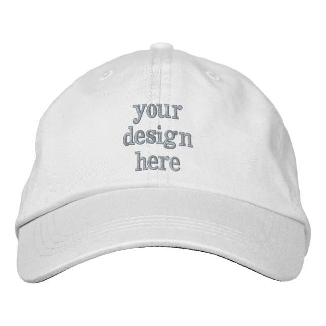 Custom Embroidered Hat (Front)