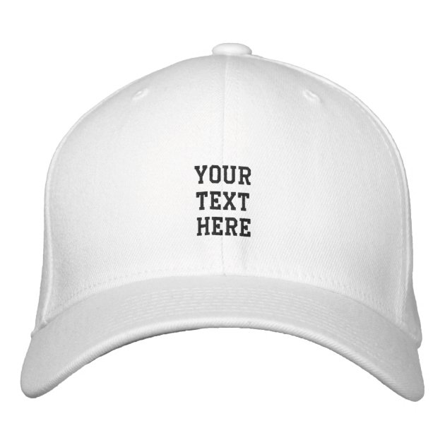 Personalized hats no minimum online