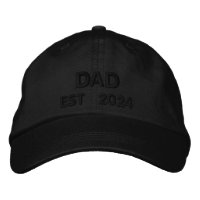 Custom Embroidered , personalised gift for New Dad