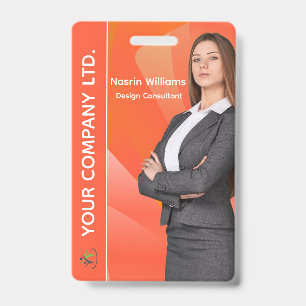 Custom Employee ID Badge