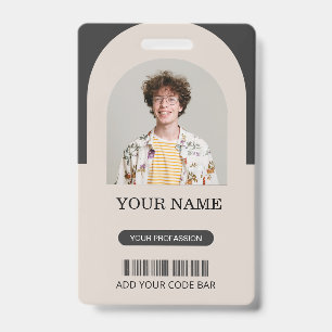 Custom Employee ID Badge