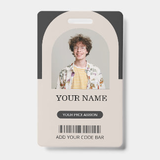 Custom Employee ID Badge