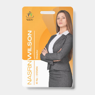 Custom Employee ID Badge
