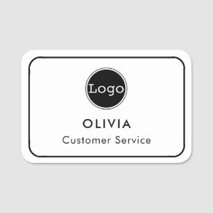 Custom Employee Logo,  Name Tag