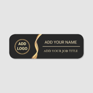 Custom Employee Magnetic Name Tags with Logo