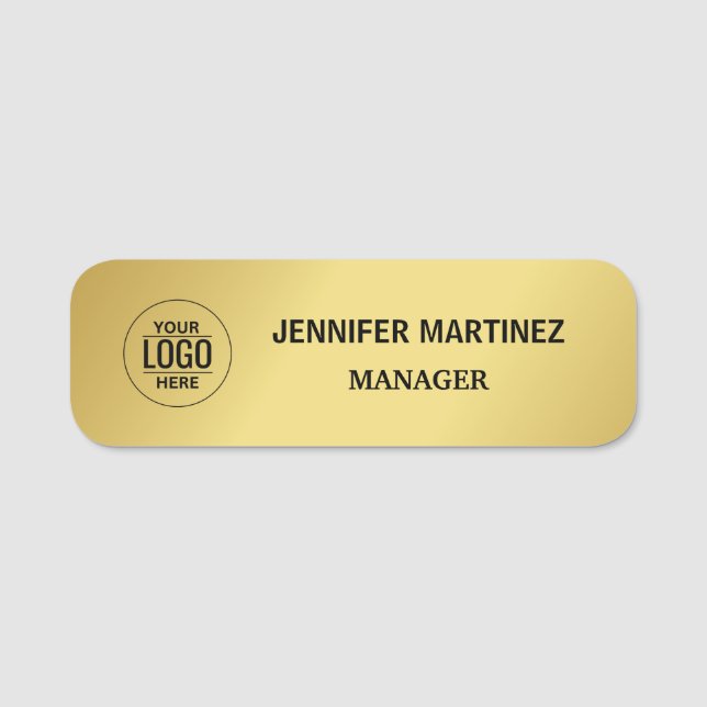 Custom Employee Name & Post  Tag (Front)