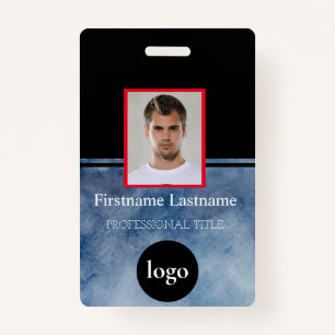 Custom Employee - Photo, Bar Code, Logo, Name Badg ID Badge