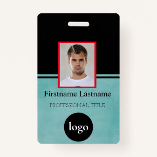 Custom Employee - Photo, Bar Code, Logo, Name Badg ID Badge