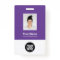 Custom Employee Photo, Bar Code, Logo, Name Badge