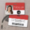 Custom Employee - Photo, Bar Code, Logo, Name