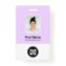 Custom Employee Photo, Bar Code, Name Badge
