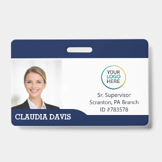 Custom Employee Photo ID Badge