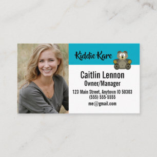 Custom Employee Photo ID Business Card