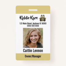 Custom Employee Photo ID