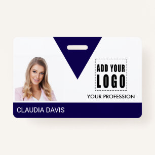 Custom Employee Photo,Name  ID Badge