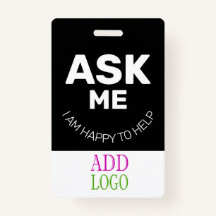 Custom Employee - Photo pass- Name ID ID Badge