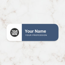 Custom Employee Pin Name Tag or Magnetic with Logo