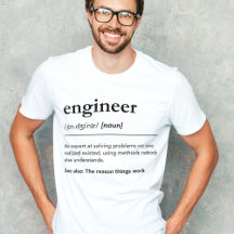 Custom Engineer Definition Funny Engineering Gift