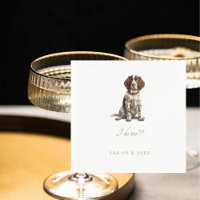 Custom English Springer Spaniel Pet Wedding