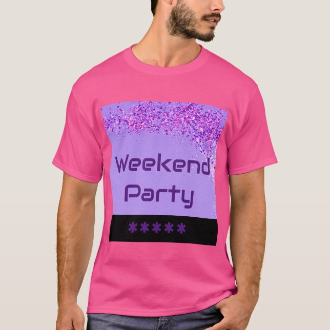 Custom Enjoying Weekend Party Dance Mood Holidays T-Shirt (Front)