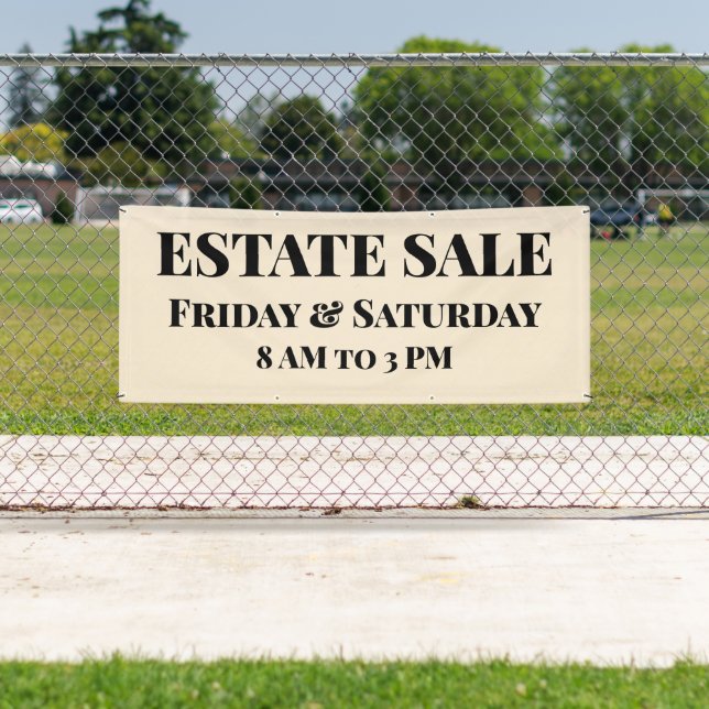 Custom Estate Sale Banner (Insitu)