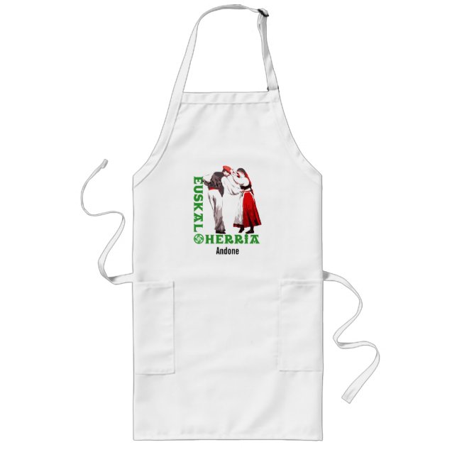 Custom, Euskal Herria, traditional Basque dancing: Long Apron (Front)