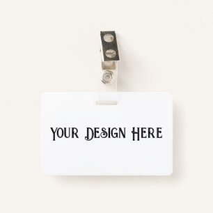 Custom Event Bulk  ID Badge
