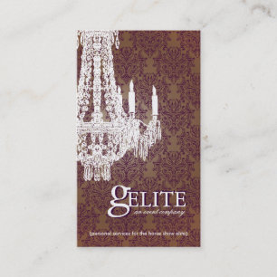 Custom Events Business Card