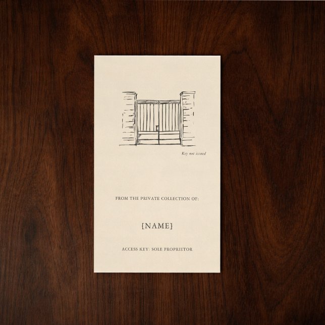 Custom Ex Libris Bookplate Sticker | Dark Academia (Bookplates for dark academia )