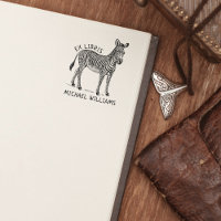 Custom Ex Libris, Zebra Book