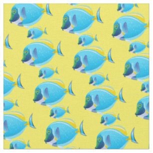 Custom Fabric-Tropical Fish Fabric