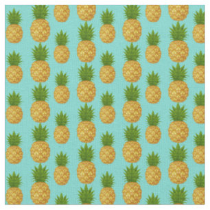 Custom Fabric-Tropical Pineapple Fabric