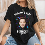 Custom Face 10th 20th 30th 40th 50 Birthday Squad T-Shirt<br><div class="desc">Custom Face 10th 20th 30th 40th 50 Birthday Squad T-Shirt</div>