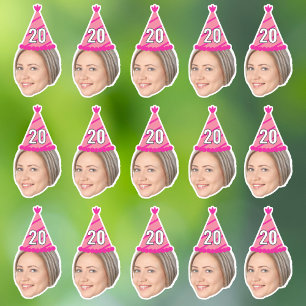 Custom Face 20th 30th 40th 50th 60th 70th Birthday