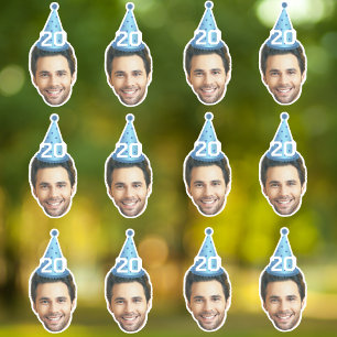 Custom Face 20th 30th 40th 50th 60th 70th Birthday