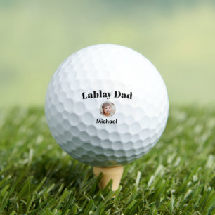 Custom Face Best Dad MichaelNew Dad Personalised G Golf Balls