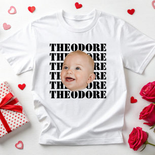 Custom Face Birthday Bachelor Party Groom Fiance T-Shirt