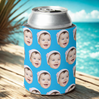 Custom Face Birthday Favours Bachelor Party Can Cooler