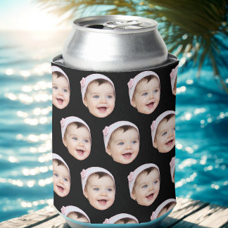 Custom Face Birthday Favours Bachelorette Party Can Cooler