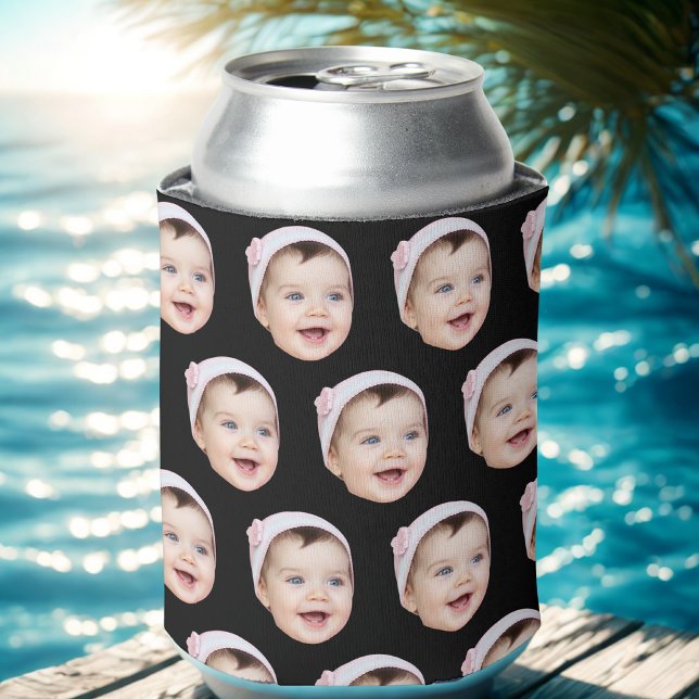 Custom Face Birthday Favours Bachelorette Party Can Cooler (Creator Uploaded)