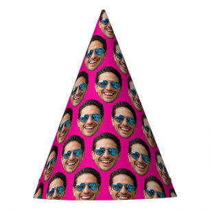 Custom Face Birthday – Personalised Photo Party Hat