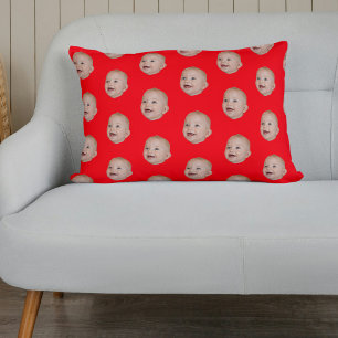 Custom Face Cheerleader Personalise Birthday Photo Pillowcase