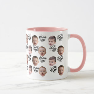 Custom Face Coffee Mug Dad Gift Baby Face