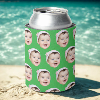 Custom Face Cutout Bachelorette Party Birthday Can Cooler