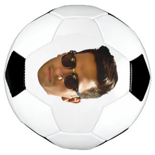 Custom Face Cutout Bachelorette Party Birthday Soccer Ball