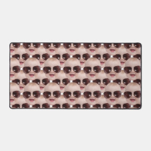 Custom Face Gift Funny Face Desk Accessory Cute Mat