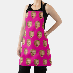 Custom Face Gift, Personalised Face Photo, Family Apron