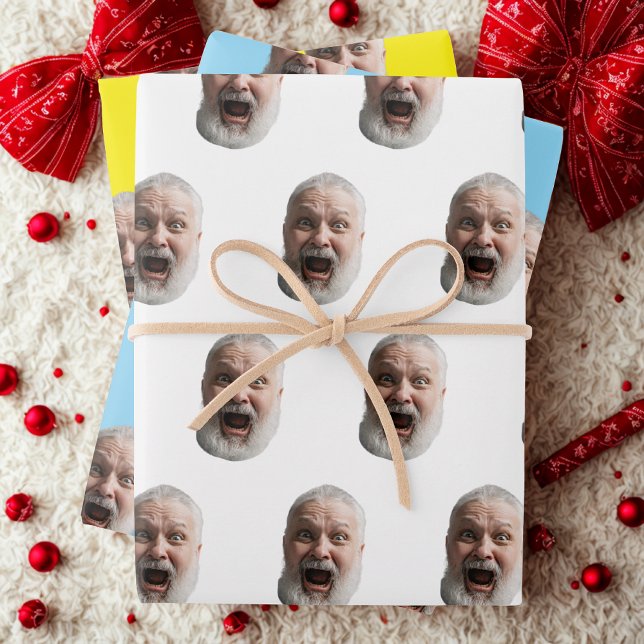 Custom Face Gift Wrap (Creator Uploaded)