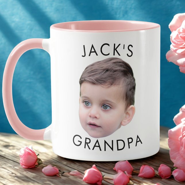 Custom Face, Grandpa Birthday Mug (Creator Uploaded)